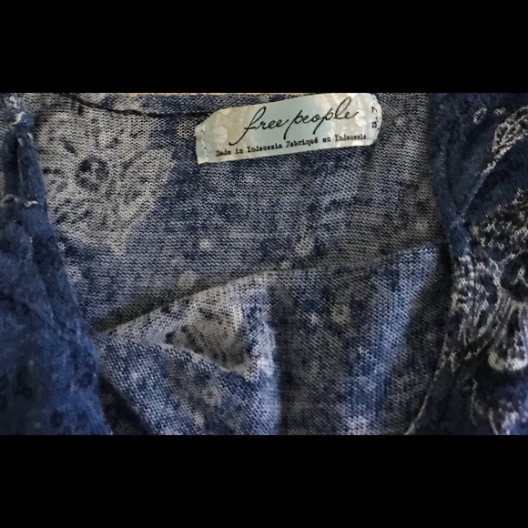 Free People handkerchief hemline tank top Size S - Picture 6 of 8